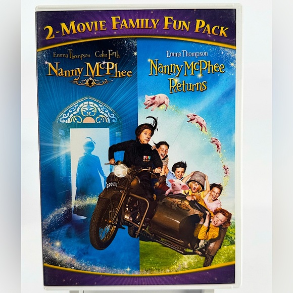 Nanny McPhee 2-Movie Family Fun Pack on DVD - Picture 1 of 4